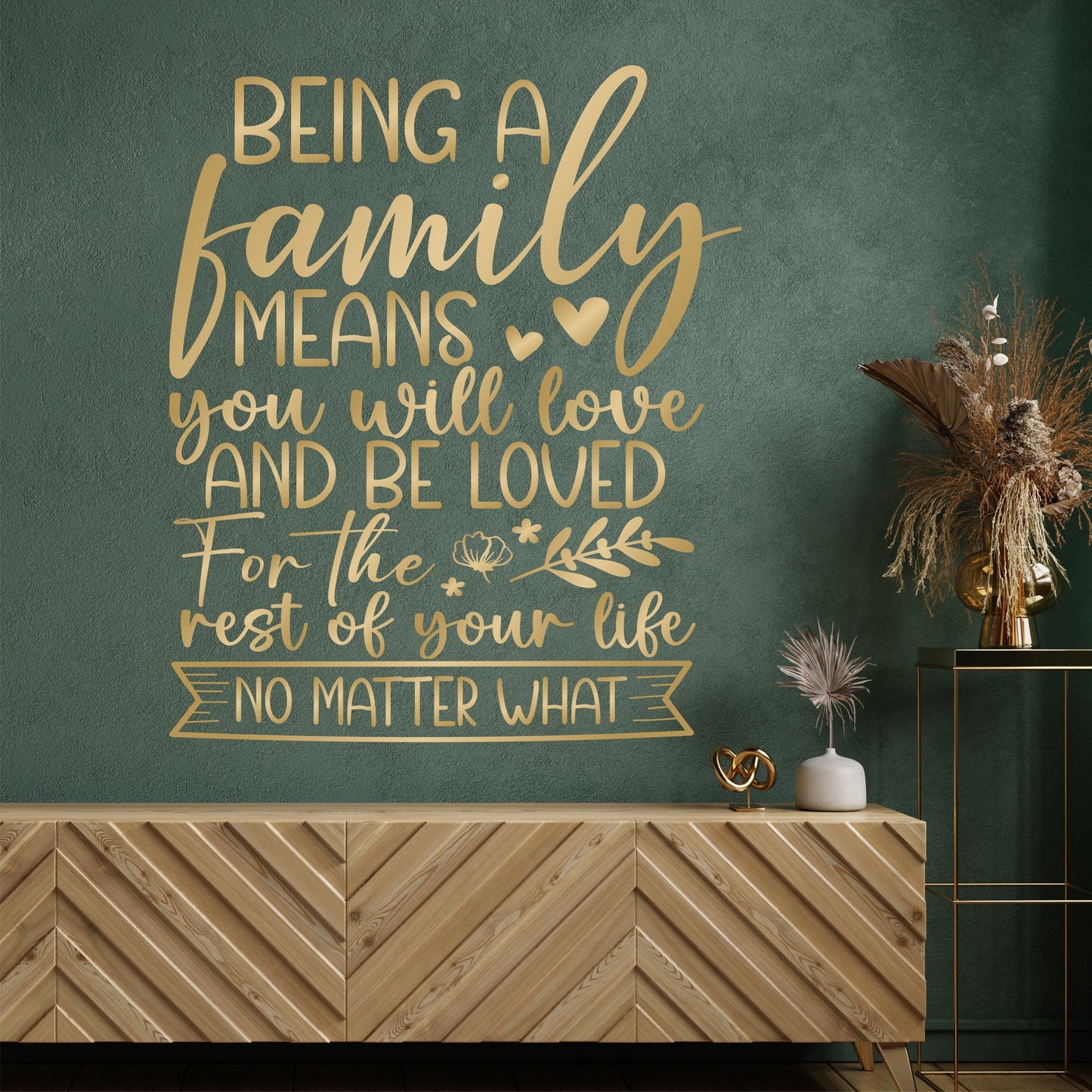 Being a Family | Wall Sticker
