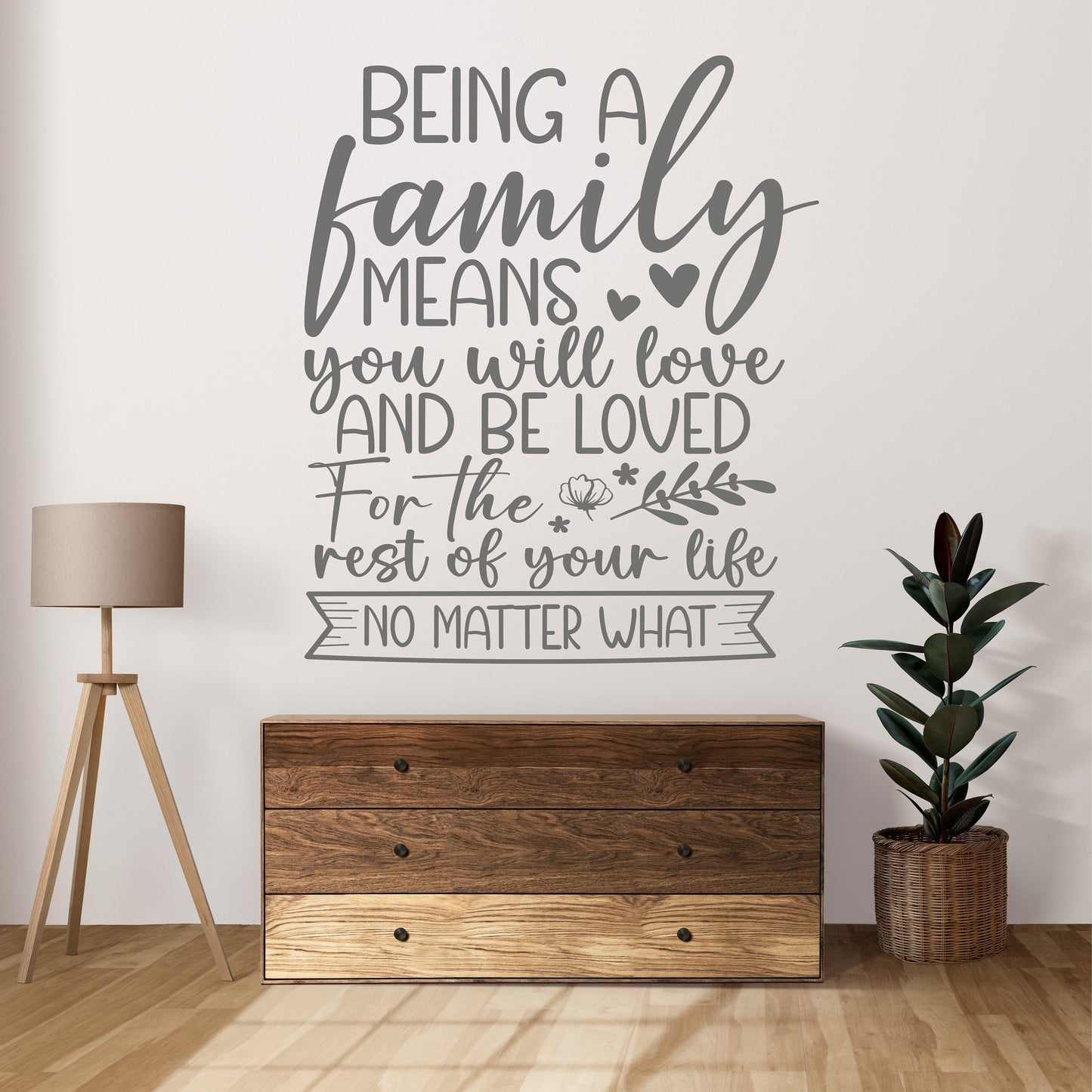 Being a Family | Wall Sticker