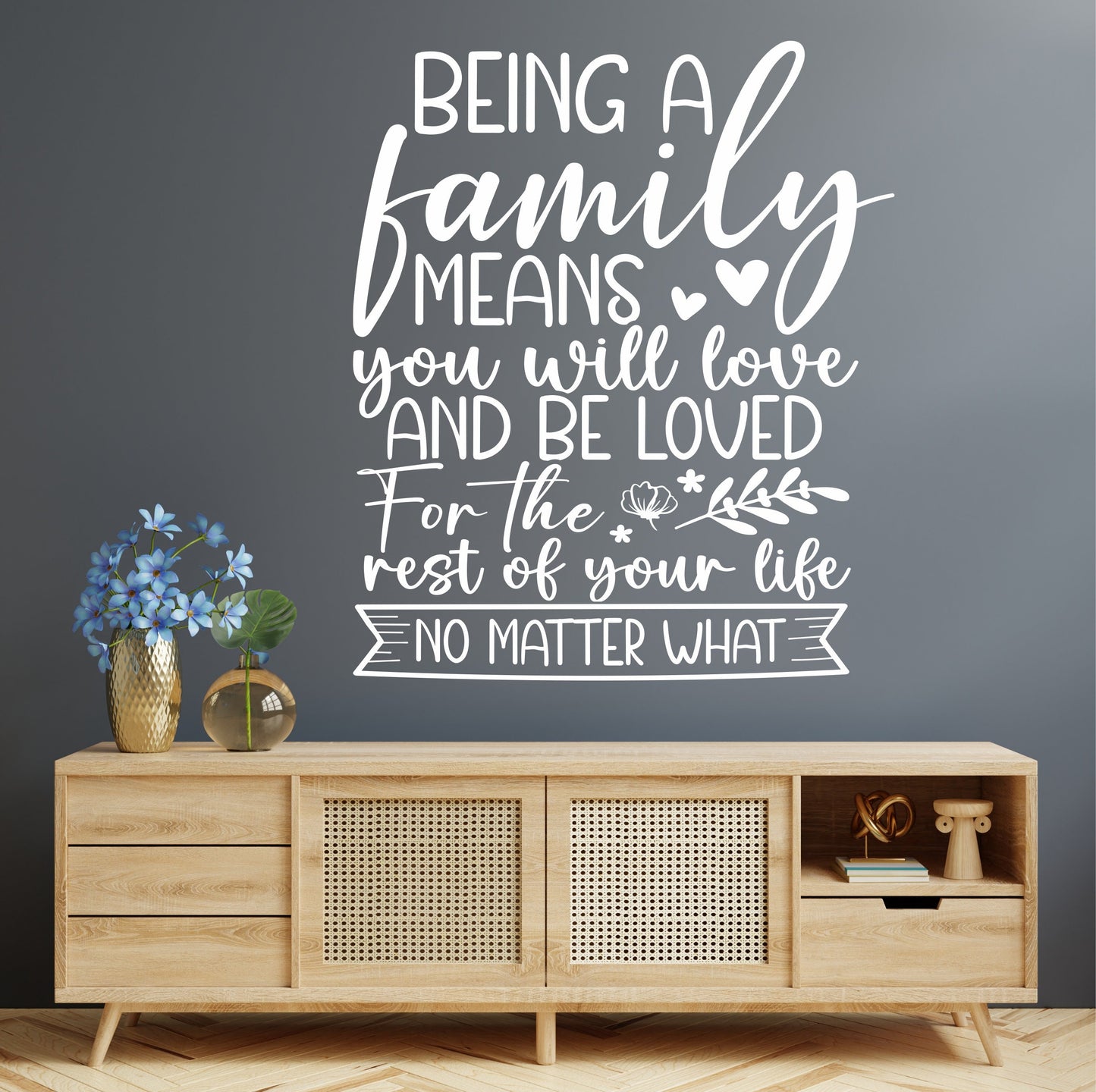 Being a Family | Wall Sticker
