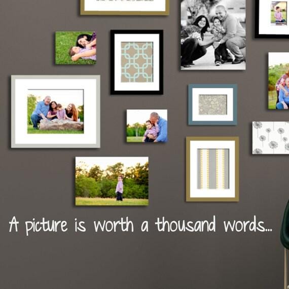 A Picture is Worth a Thousand Words | Wall Sticker