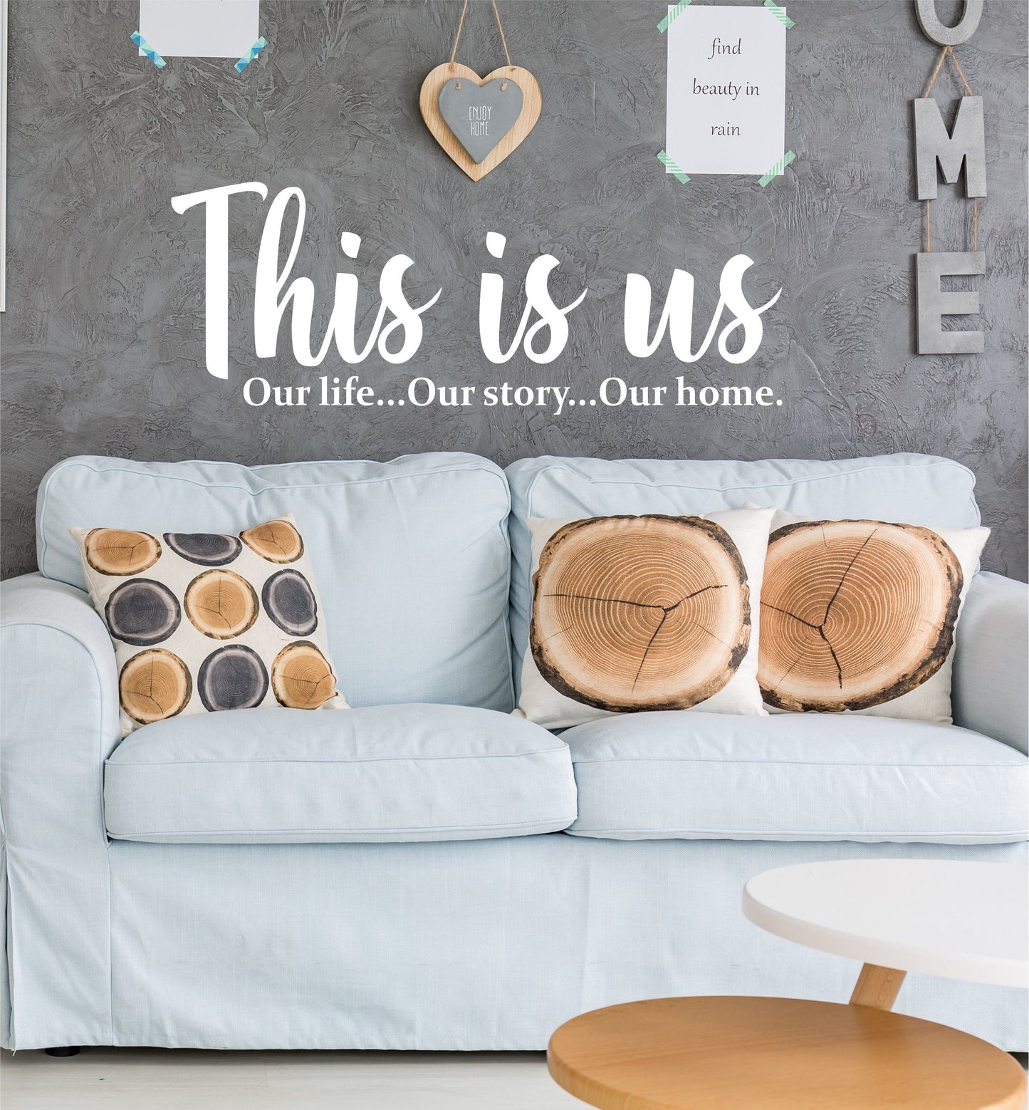 This Is Us, Our Life, Our Story, Our Home | Wall Sticker