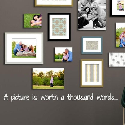 A Picture is Worth a Thousand Words | Wall Sticker