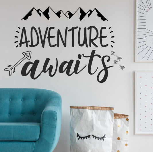 Adventure Awaits | Wall Sticker