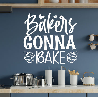 Bakers Gonna Bake | Wall Sticker